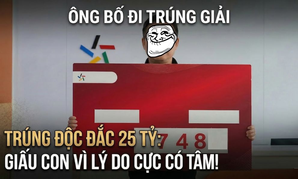 Trúng số độc đắc hơn 25 tỷ đồng, ông bố quyết giấu nhẹm không cho con biết vì một lý do khiến ai nấy đều nể phục