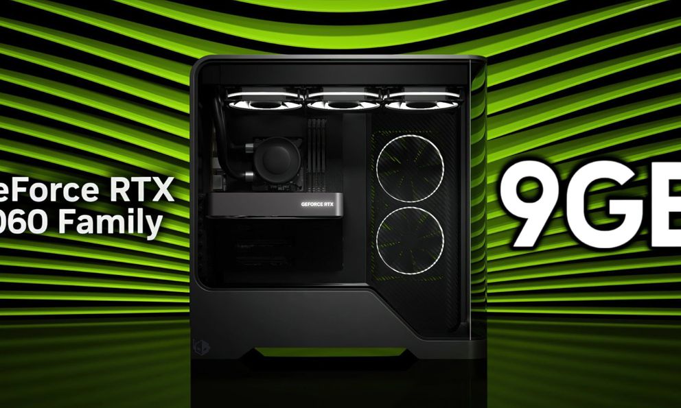 NVIDIA lộ diện RTX 5060 phiên bản 9GB VRAM: Nước đi 