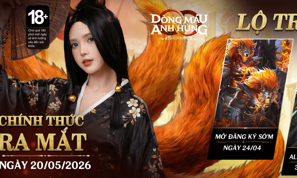 Game Bloodline: Dòng Máu Anh Hùng chính thức ra mắt với hàng tá sự kiện khủng được triển khai