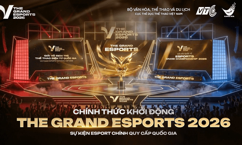 The Grand Esports 2026 hứa hẹn khuấy đảo cộng đồng game thủ Việt