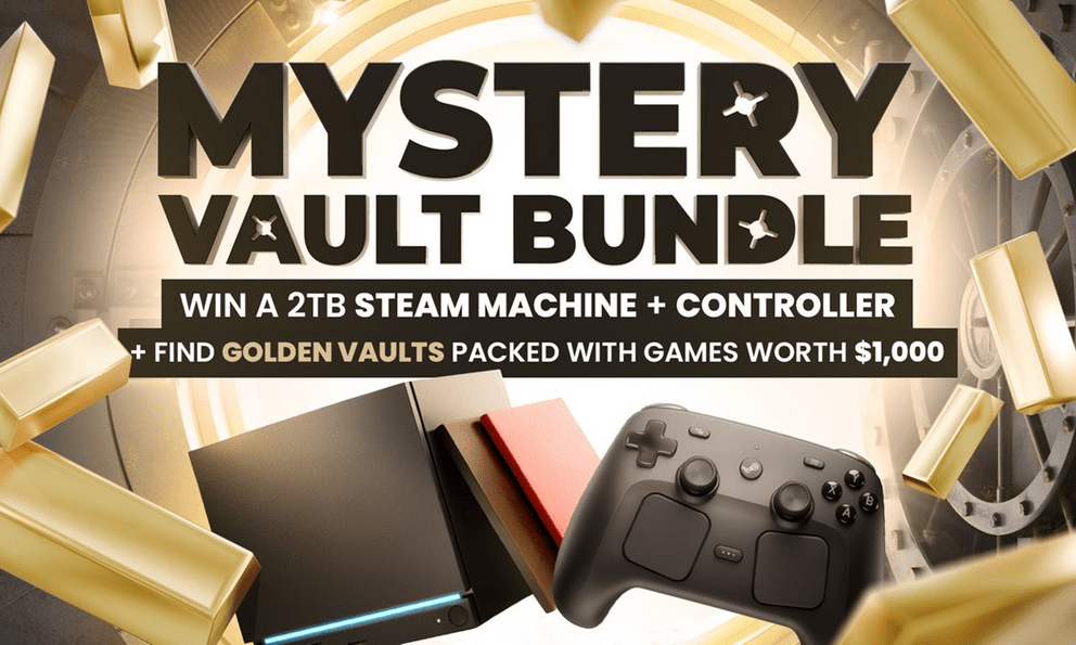 Chỉ 1$, game thủ PC có cơ hội trúng độc đắc, nhận ngay Steam Machine hoặc Steam Deck, miễn là đủ may mắn
