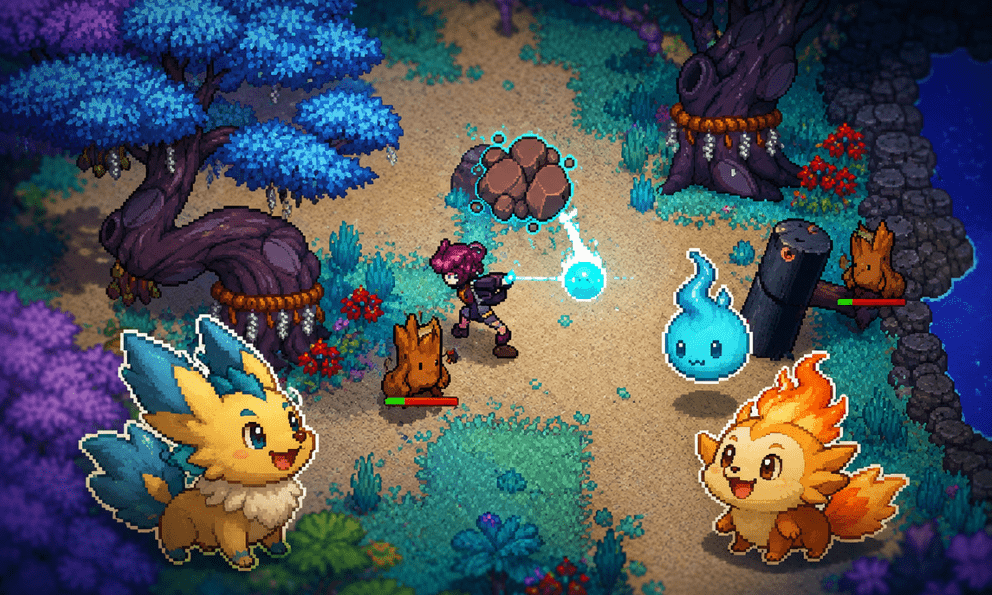 Thêm một tựa game lấy cảm hứng từ Pokémon đang gây sốt Steam, sở hữu công thức thành công cực hấp dẫn
