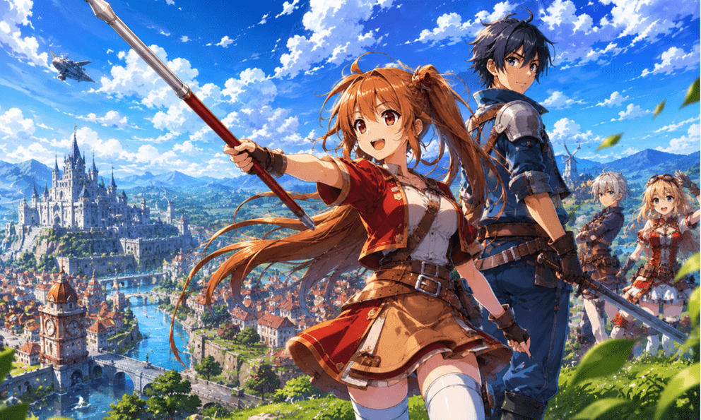 Steam tung bản demo miễn phí của một tựa game nhập vai anime, đồ họa tuyệt đẹp, đốn tim người chơi