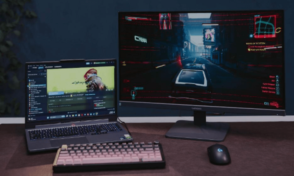Lenovo LOQ 15IPH11 kết hợp LOQ 27-10: Cặp đôi hoàn thiện góc gaming thế hệ mới