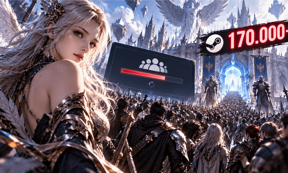 Bom tấn nhập vai vừa mở cửa đã “vỡ trận”, game thủ bỏ tiền chơi sớm vẫn phải chờ, hơn 170.000 người vẫn đổ xô trải nghiệm