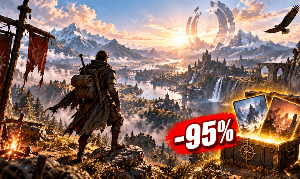 Bom tấn nhập vai thế giới mở bất ngờ giảm giá 95% trên Steam, tặng kèm hai DLC, giá chỉ hơn 30.000 đồng cho game thủ