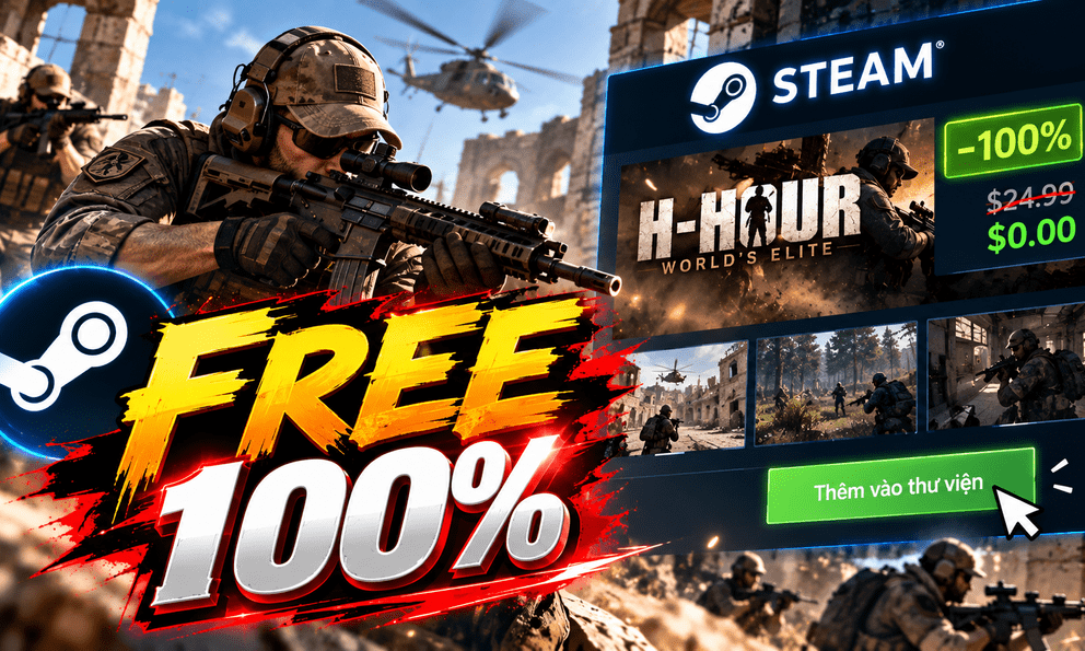 Từng bị xóa khỏi Steam suốt 3 năm, tựa game FPS này đã trở lại, người chơi nhanh tay nhận miễn phí 100%