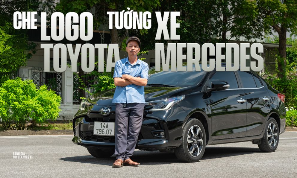 Bán Vios số sàn, mua Vios số tự động, chủ xe tự tin: ‘Che logo Toyota, tưởng nội thất Mercedes’