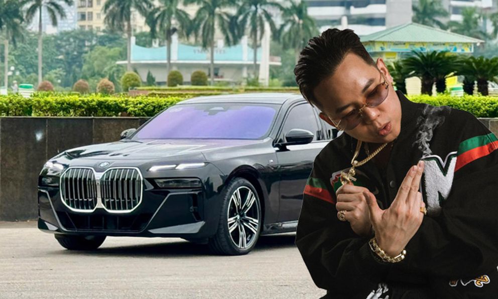 Rapper Andree tậu BMW 7-Series giá niêm yết hơn 5 tỷ đồng, CĐM mạng khen ‘đỉnh nóc kịch trần’