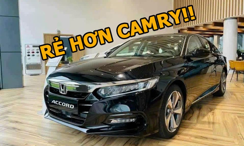 Honda Accord giảm giá 250 triệu tới tận Tết Nguyên đán, quyết thoát khỏi nhóm xe bán chậm