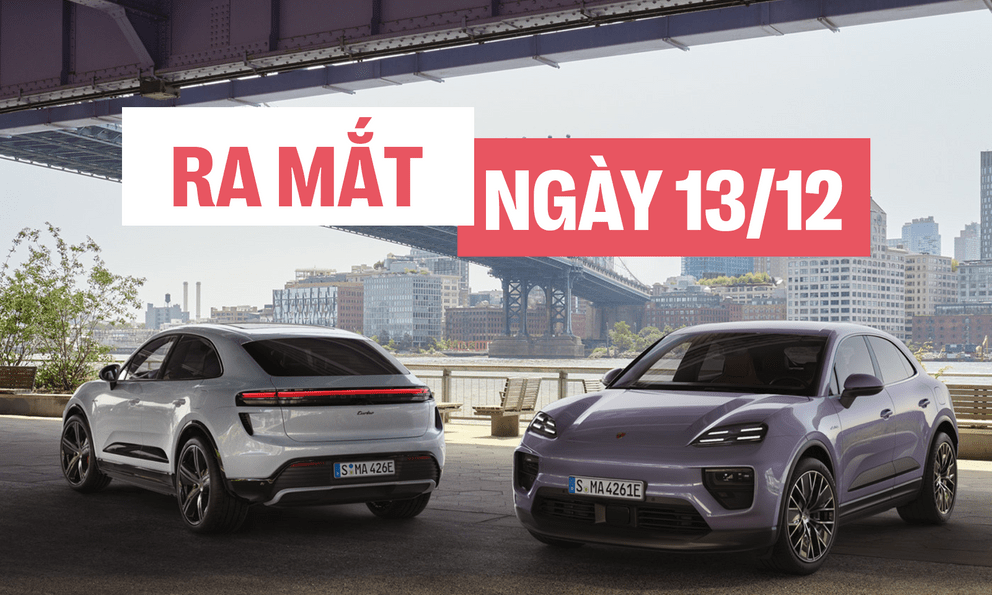 Porsche Macan 2024 chốt ra mắt Việt Nam tuần sau: Chỉ có động cơ điện, mạnh nhất 630 mã lực, tăng tốc gần bằng siêu xe