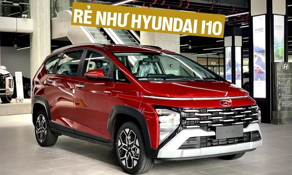 Hyundai Stargazer giảm giá tại đại lý, đấu Mitsubishi Xpander bằng giá rẻ ngang Hyundai Grand i10