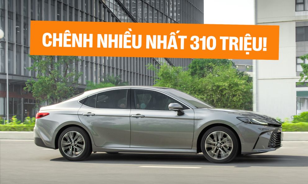 Chênh tới 310 triệu đồng, 3 bản Toyota Camry 2024 nhìn qua thì giống nhưng 'bóc' công nghệ mới thấy một số điểm khác biệt