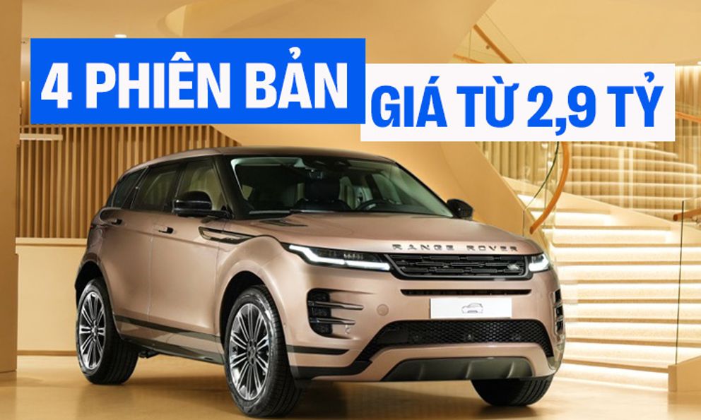 Range Rover Evoque 2025 ra mắt Việt Nam: Giá từ hơn 2,9 tỷ, thiết kế mới tối giản, động cơ hybrid, có AWD