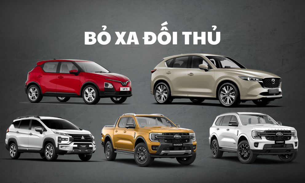 Loạt xe vô đối tại Việt Nam 2024: Có mẫu bỏ xe đối thủ tận 25.000 chiếc!