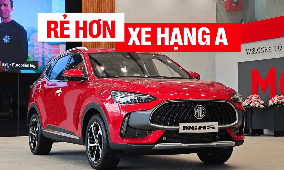 MG HS giảm giá tới 114 triệu tại đại lý: Bản tiêu chuẩn còn 585 triệu, rẻ hơn cả Sonet