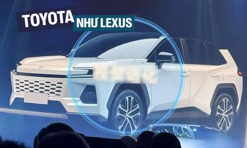 Toyota RAV4 đời mới lộ thiết kế ‘cứng’ như Prado, mặt trước có nét kiểu Lexus