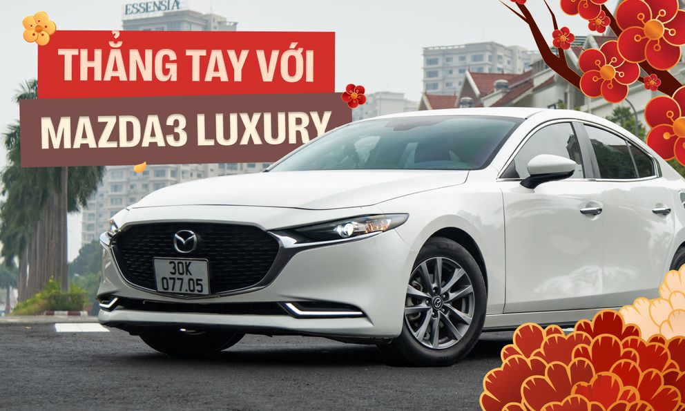 Ra Tết, sắm xe hạng B hay cố thêm chút để lấy Mazda3 Luxury, video này sẽ cho bạn câu trả lời!