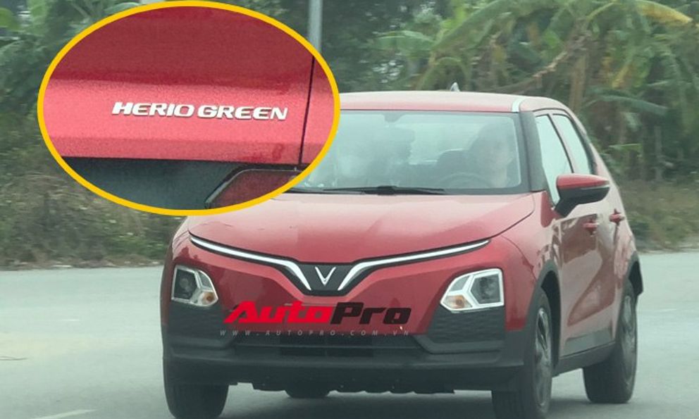 VinFast Herio Green lần đầu lộ diện trên phố: Dáng giống nhưng thiết kế mâm khác VF 5, dễ ra mắt trong thời gian gần cho dân chạy dịch vụ