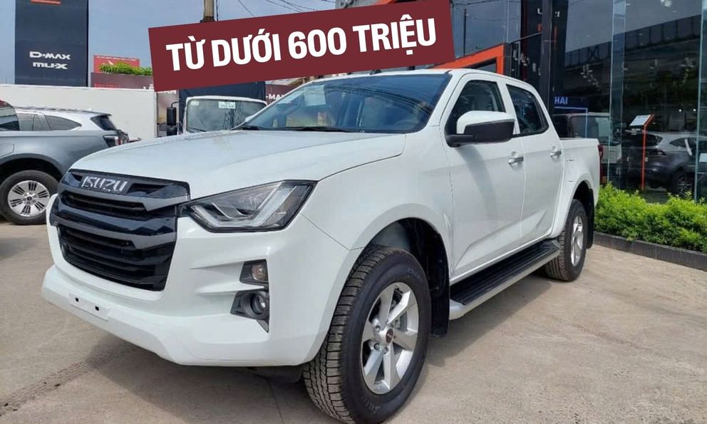 Isuzu D-Max giảm giá gần 90 triệu tại đại lý: Bản số sàn còn hơn 560 triệu, hợp dân ‘cày’ chở hàng, đi công trình