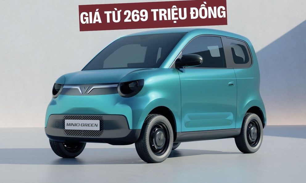 Loạt xe VinFast Green chốt giá: Minio Green chỉ 269 triệu, Limo Green 749 triệu, miễn phí sạc đến 2027, dự kiến giao xe ngay tháng 8