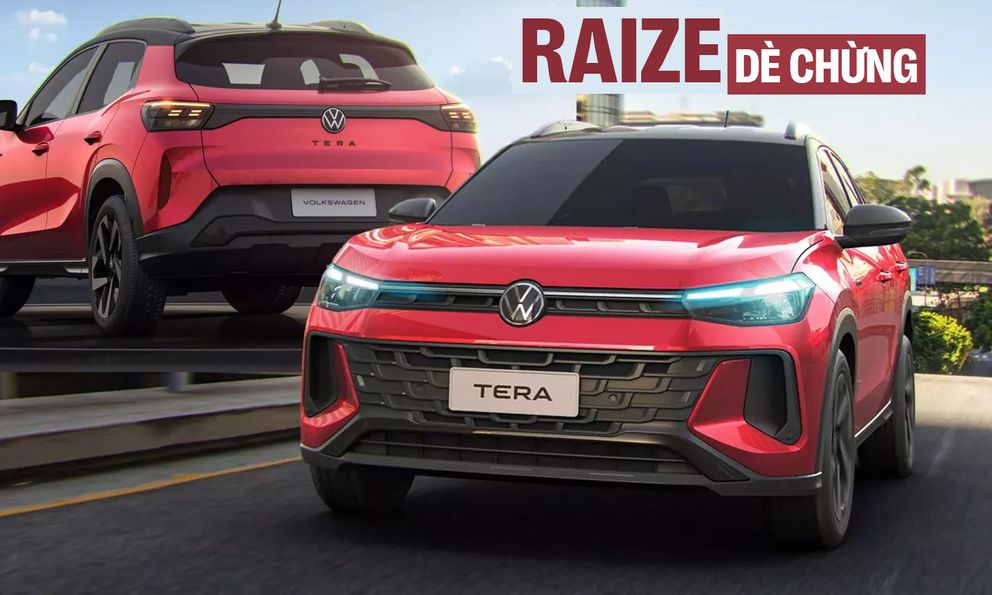 VW Tera ra mắt: Giống Tiguan thu nhỏ, 2 màn hình lớn, có ADAS, nếu về Việt Nam sẽ cạnh tranh Raize, Sonet