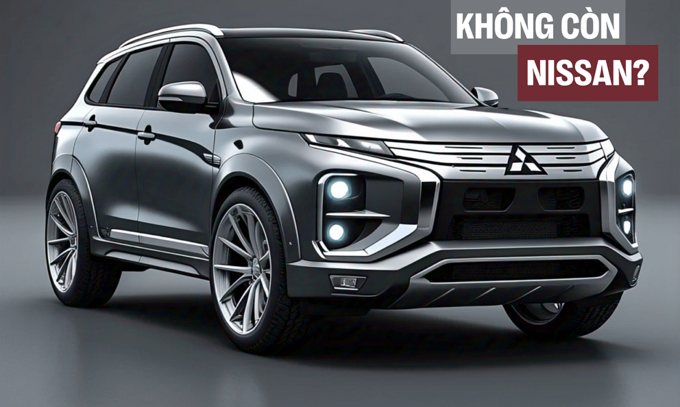 Mitsubishi Outlander đời mới có thể dùng nền tảng ‘Xforce 7 chỗ’, cắt đứt mối liên hệ với X-Trail