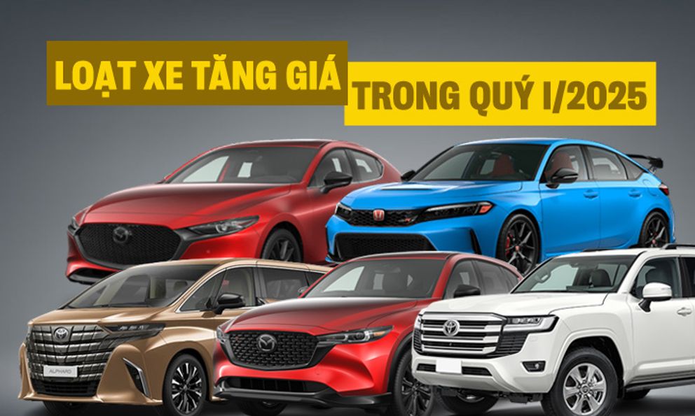 Xe Nhật ngược dòng tăng giá tại Việt Nam: Gần 10 mẫu, có mẫu tăng 600 triệu dù không bán nhiều