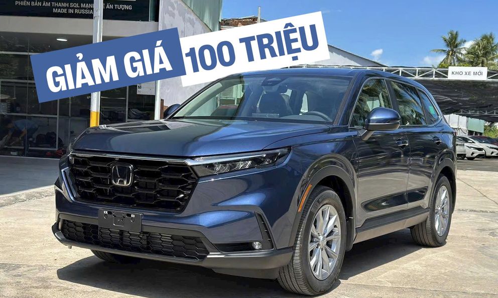 Honda CR-V giảm giá 100 triệu đồng tại đại lý: Bản tầm trung còn dưới 1 tỷ, vẫn đắt hơn CX-5