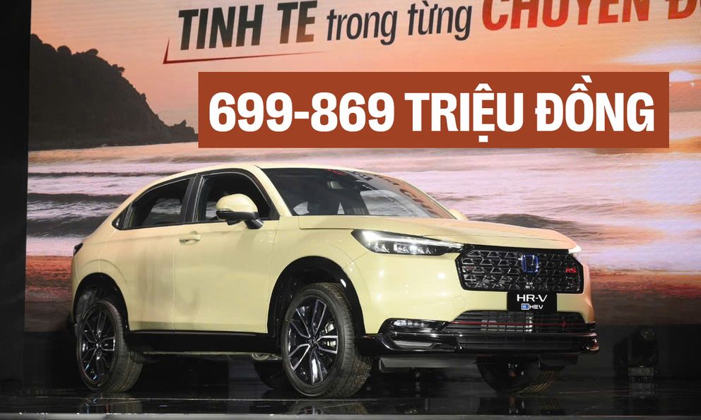 Honda HR-V 2025 ra mắt Việt Nam: Giá 699-869 triệu đồng, đấu Yaris Cross HEV bằng động cơ hybrid 1.5L, có ADAS