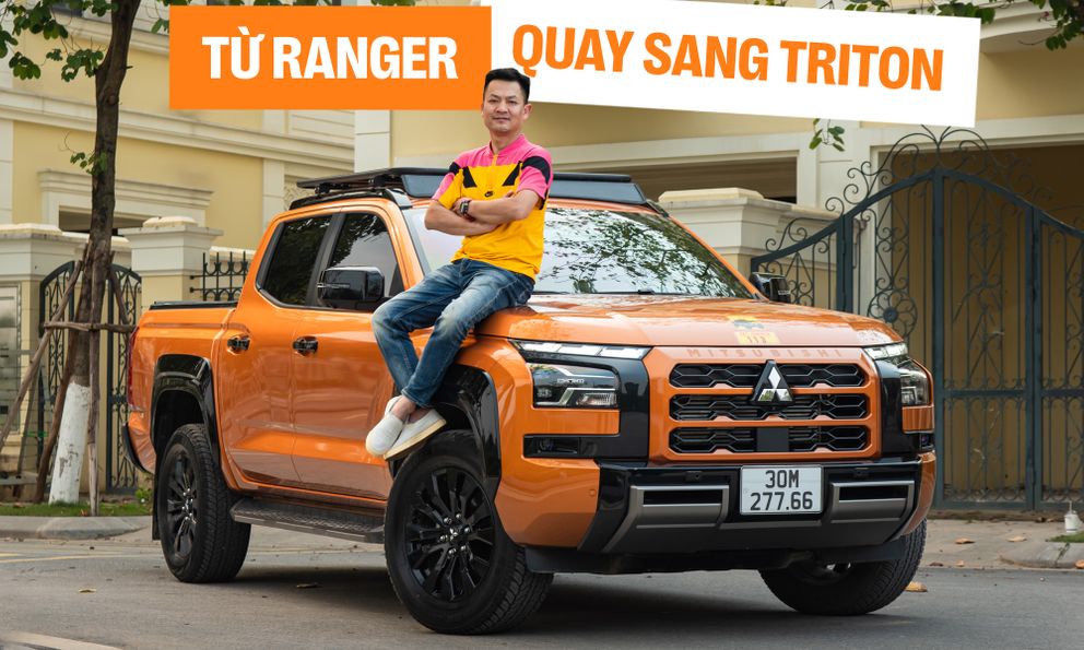 Từng chạy 2 đời Ranger, giờ quay lại Mitsubishi Triton: Vua off-road dù vẫn có điểm trừ khi đi đèo