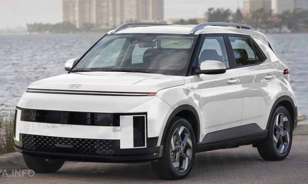 Hyundai Venue đời mới lộ diện rõ nét hơn: Dáng vuông vức, thêm ADAS cạnh tranh Raize, Sonet