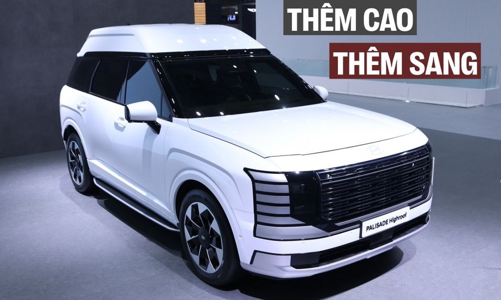 Hyundai Palisade đời mới có bản đặc biệt cho sếp khổ người cao lớn: Nâng trần, ghế sau thêm màn riêng, đánh đổi bằng một điểm