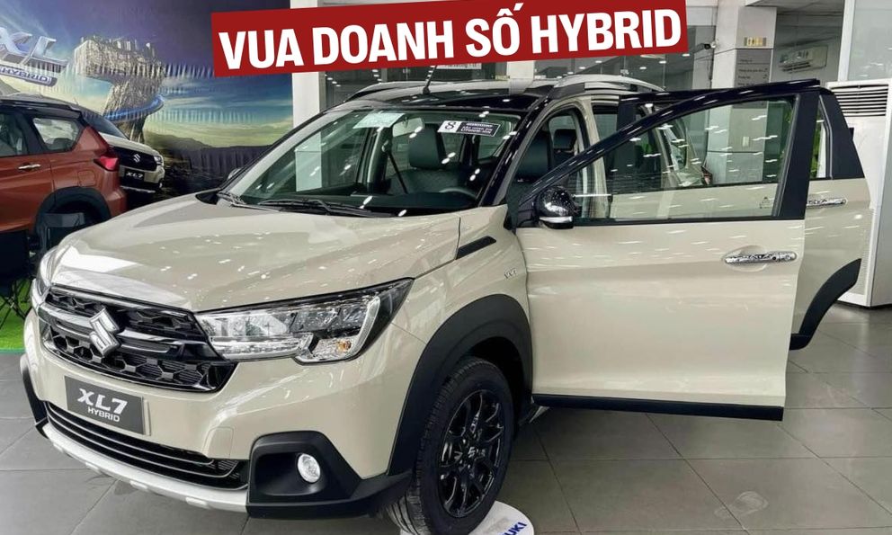 Suzuki XL7 bán vượt Toyota Innova Cross, thành vua doanh số hybrid ở Việt Nam tháng 3/2025