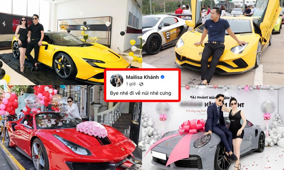 Hoàng Kim Khánh bán 5 siêu xe và xe thể thao: 2 chiếc Ferrari, đến cả Lamborghini Aventador S gắn bó từ ngày đầu cũng chung số phận