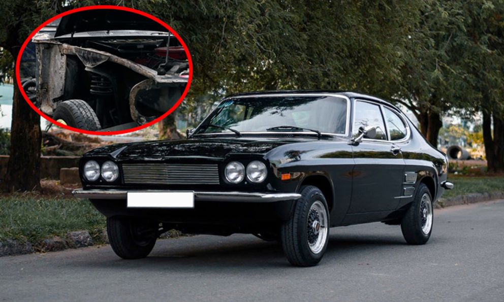 Hồi sinh Ford Capri 1975 sau nhiều năm bỏ xó, 'pháp sư Việt Nam' chia sẻ: ‘Độ hiếm chỉ đếm trên đầu ngón tay, dùng màu sơn của Bentley’
