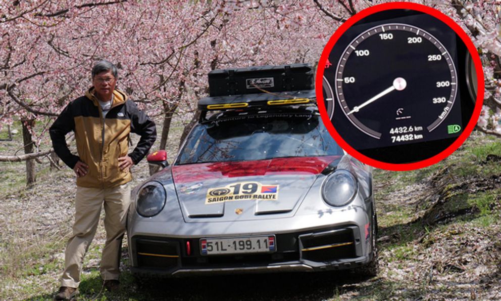 Doanh nhân Hải Phòng 'cày' Porsche 911 Dakar còn căng hơn nhiều xe dịch vụ: Odo 75.000 km trong chưa đầy 2 năm, lên rừng, xuống biển, phượt xuyên thế giới