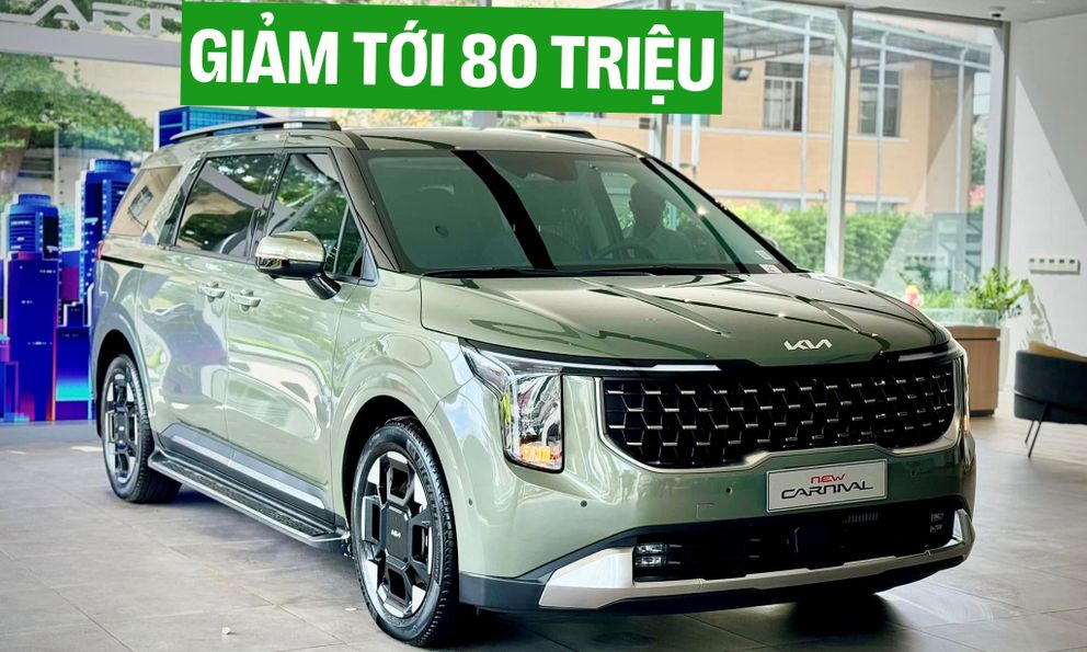 Kia Carnival máy dầu giảm tới 80 triệu: Bản tiêu chuẩn vẫn đắt hơn Custin cao nhất, nhưng con số này cho thấy người Việt mua xe không chỉ vì giá
