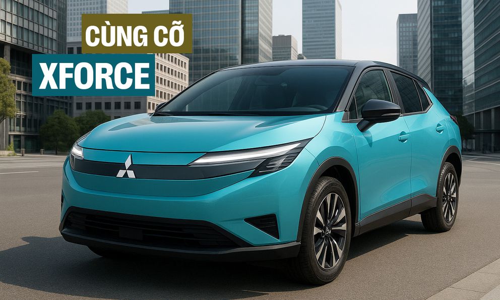 Mitsubishi sắp có SUV mới ngang cỡ Xforce, chạy điện hơn 480km/sạc, dùng công nghệ Nissan, bán năm sau