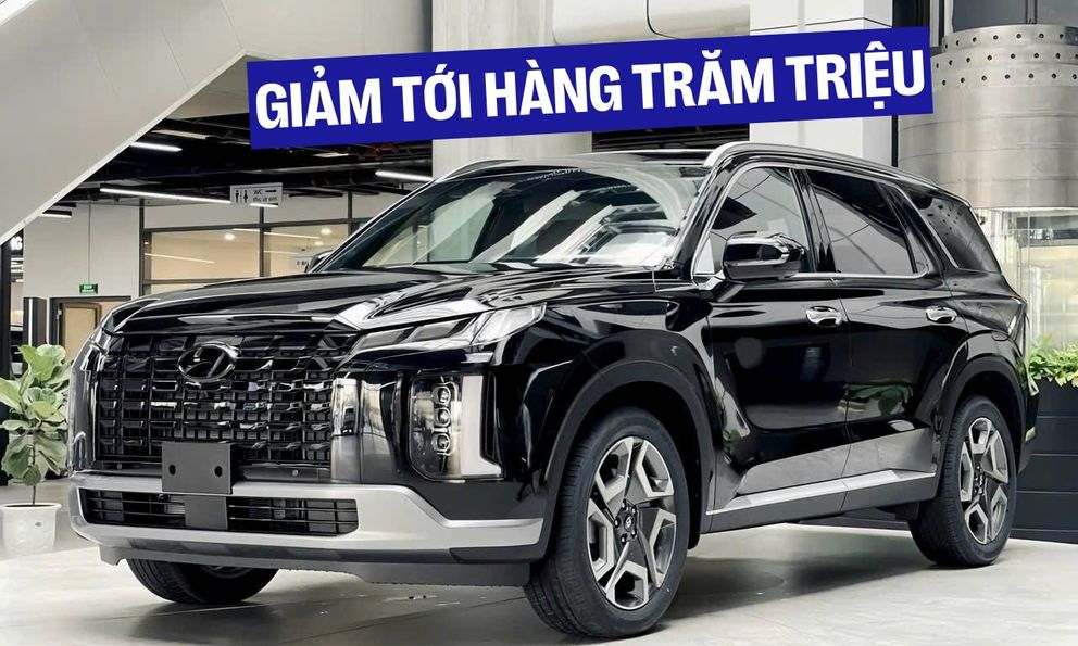 Hyundai giảm giá hàng loạt xe tháng 5: Palisade nay góp mặt giảm tới cả trăm triệu đồng, Accent giảm giá xuống tiệm cận Kia Morning