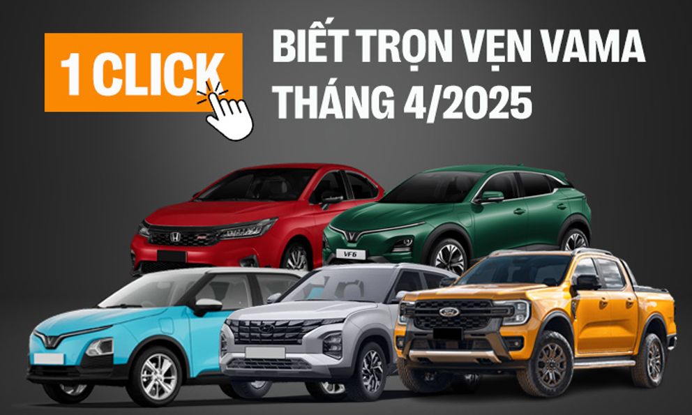 Top xe bán chạy T4/2025: Sedan, xe Hàn yếu thế, CX-5 số 1 xăng, dầu, VinFast lập được kỷ lục này