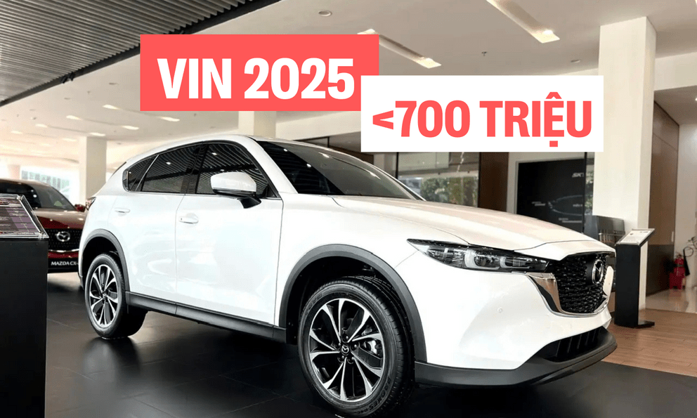 Mazda CX-5 giảm giá còn 699 triệu đồng tại đại lý: Rẻ hơn niêm yết Xforce bản ‘full’, vẫn là VIN 2025 mới nhất
