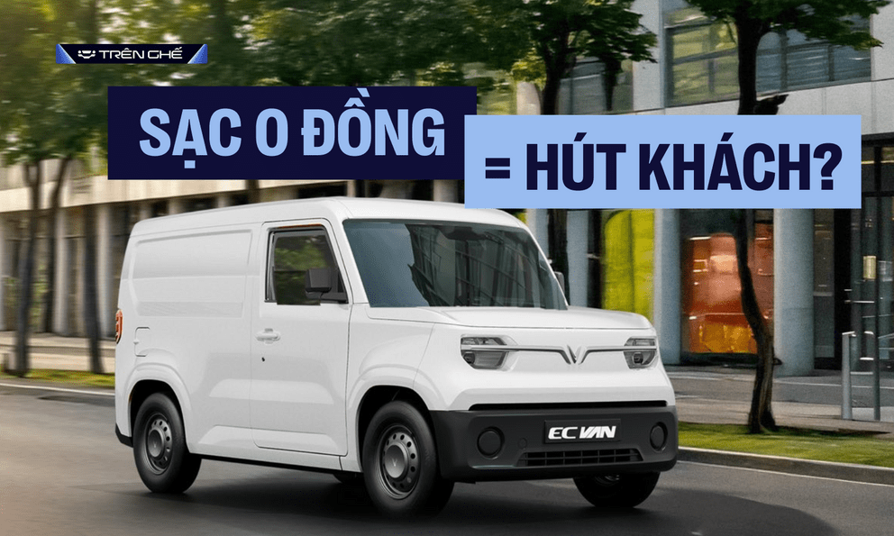 Sạc miễn phí giúp VinFast EC Van hút khách Việt nhưng chuyên gia đặt vài câu hỏi lớn về những điều này