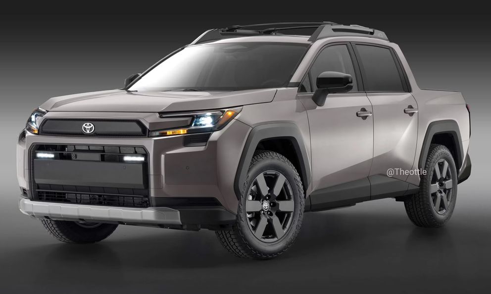 Toyota làm bán tải nhỏ hơn Hilux: Dễ chung nền tảng với RAV4 thế hệ mới, tùy chọn hybrid, giá sẽ là điểm cạnh tranh