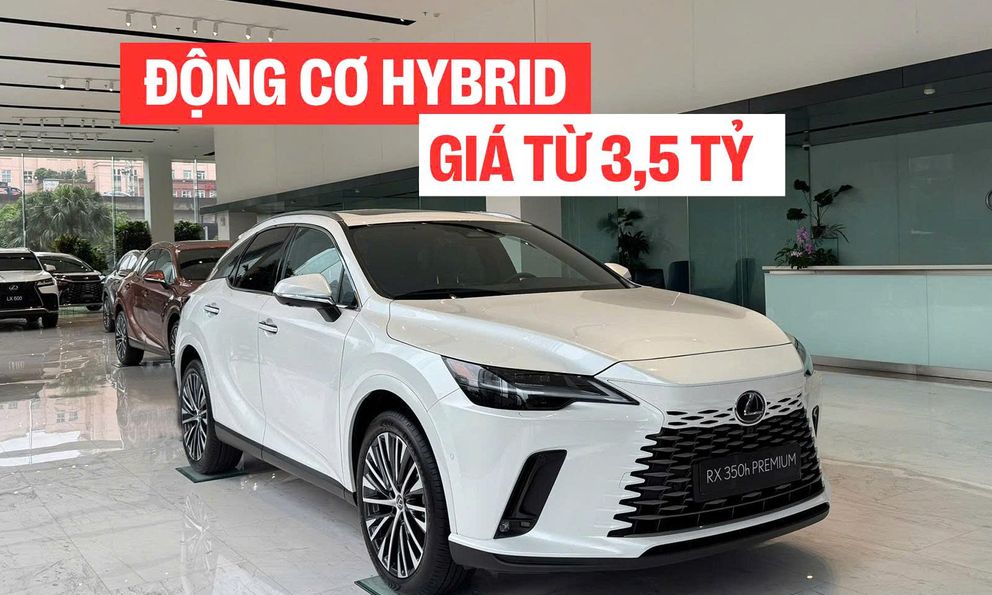 Lexus RX 350h về đại lý: Giá từ 3,5 tỷ đồng, động cơ hybrid mạnh 247 mã lực, thêm camera 360