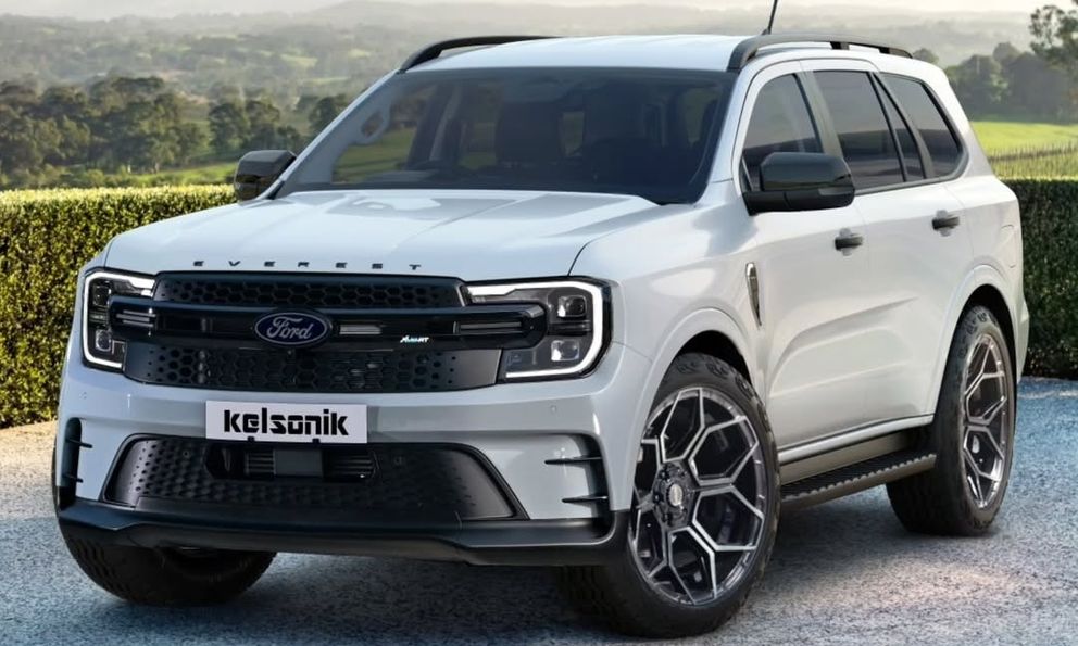 Ford Everest 2026 có thể trông như thế này: Có chi tiết gợi nhớ đến Corolla Cross, màn giải trí mới, động cơ tinh chỉnh