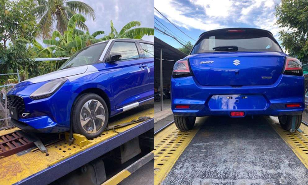 Suzuki Swift 2025 lần đầu lộ diện thực tế tại Việt Nam, hãng 'úp mở' qua minigame, dễ ra mắt ngay tháng này