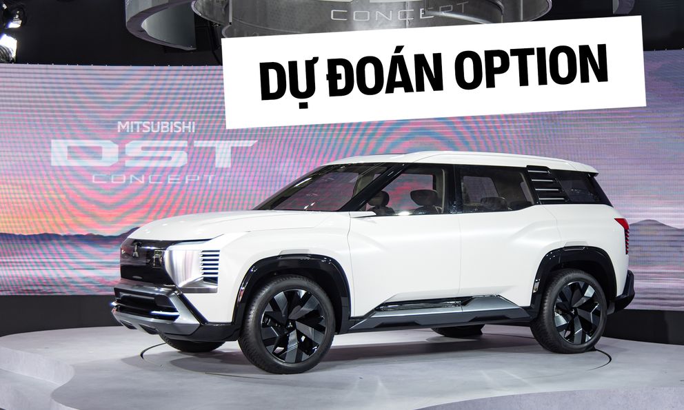 Xem thực tế Mitsubishi DST Concept ngoài đời thực: Hàng 3 cực rộng, có ADAS, nhiều điểm giống Xforce đang bán chạy