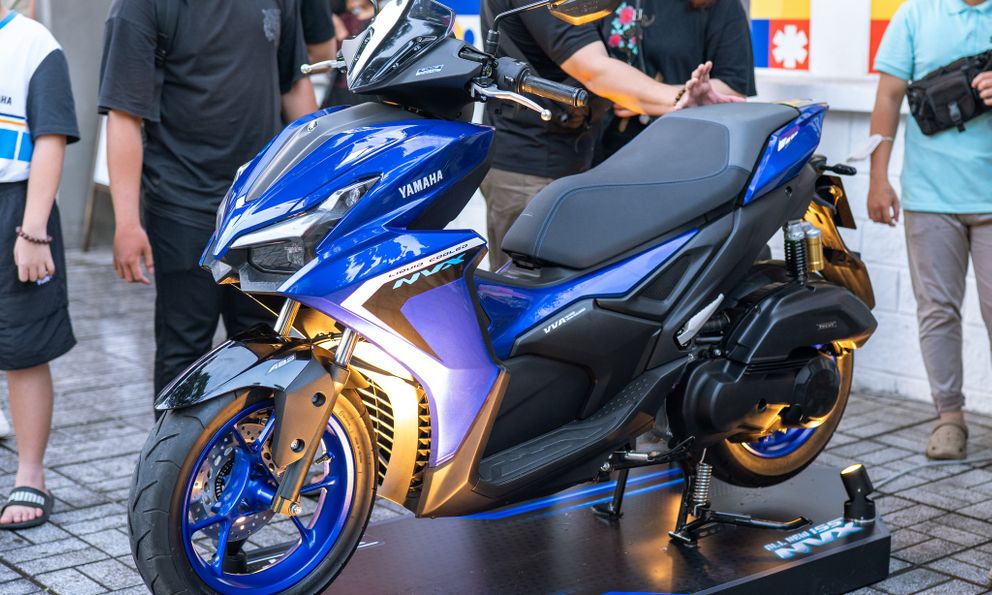 Yamaha NVX 2025 lần đầu trưng bày tại VN: Nhiều công nghệ mới, kỳ vọng giá tốt để đối đầu Air Blade