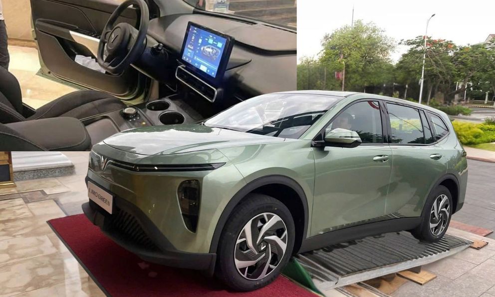 VinFast Limo Green lộ ảnh nội thất thực tế: Nhiều điểm gợi liên tưởng đến VF 3, VF 5, kỳ vọng có HUD thay cụm đồng hồ